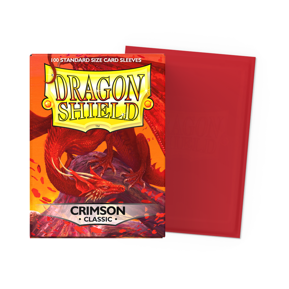 Dragon Shield - Standard - 100CT - Classic Crimson