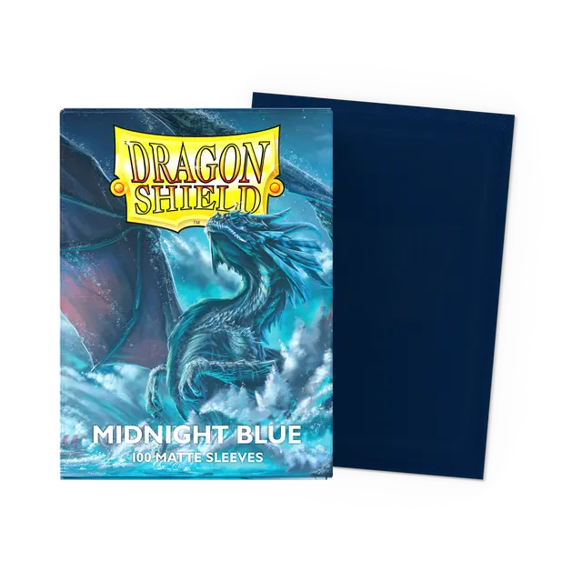 Dragon Shield - Standard - 100CT - Matte - Midnight Blue