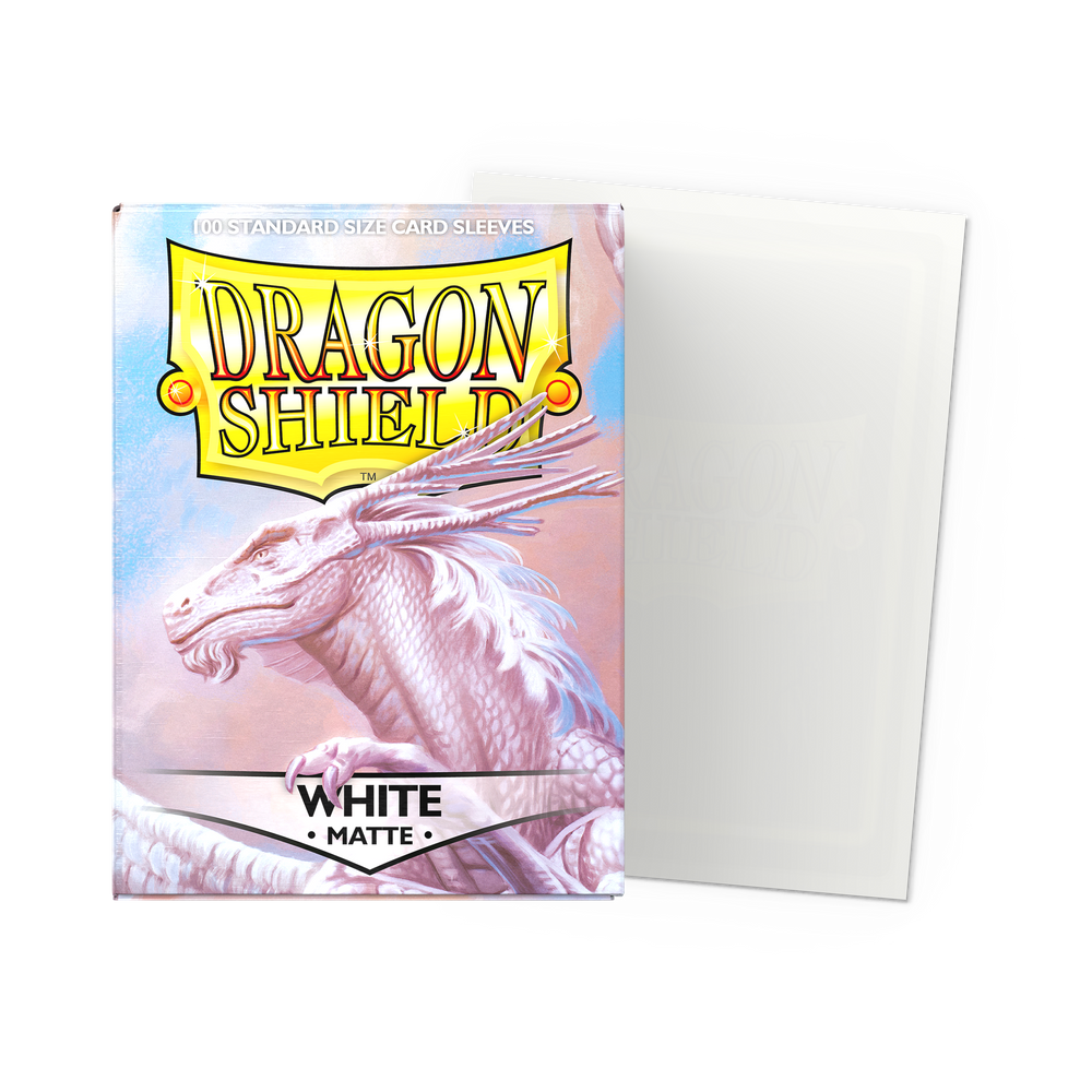 Dragon Shield - Standard - 100CT - Matte White