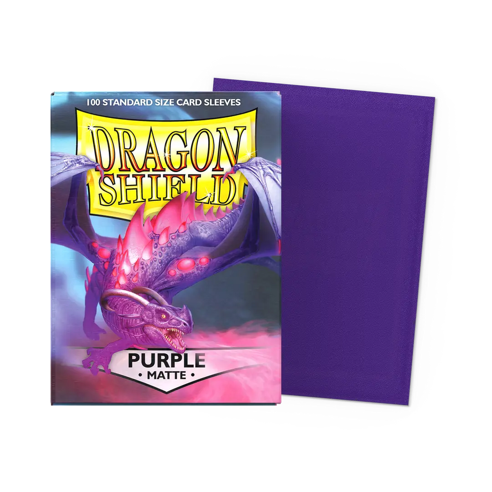 Dragon Shield - Standard - 100CT - Matte Purple