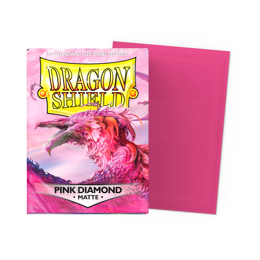 Dragon Shield - Standard - 100CT - Matte - Pink Diamond