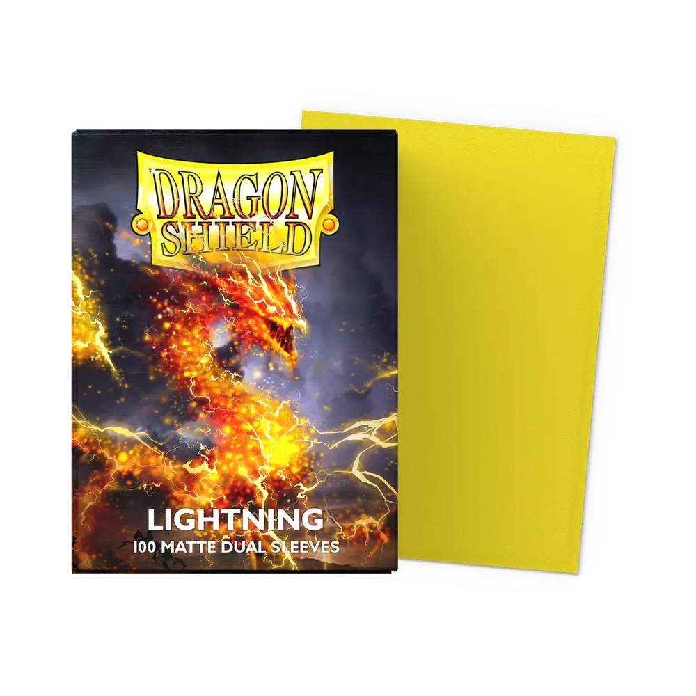 Dragon Shield - Standard - 100CT - Dual Matte - Lightning