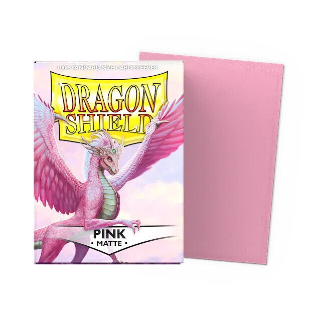 Dragon Shield - Standard - 100CT - Matte Pink