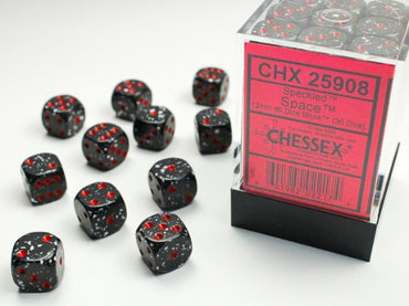 Chessex - 12mm - Speckled - Space