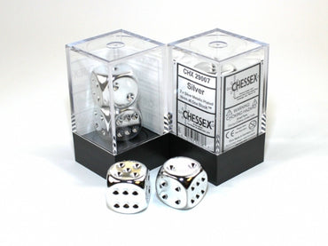 Chessex - 16mm - Silver Metal