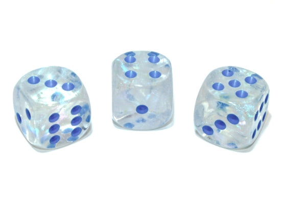 Chessex - Borealis - 16 MM Icicle/Light blue