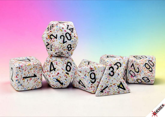 Chessex - Polyhedral (7 set) - Speckled - Birthday