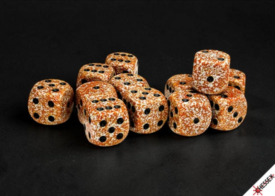 Chessex - 16mm - Nebula - Speckled - Rust