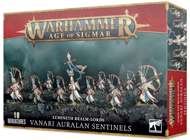 Warhammer - AOS - Lumineth Realm-Lords Vanari Auralan Sentinels
