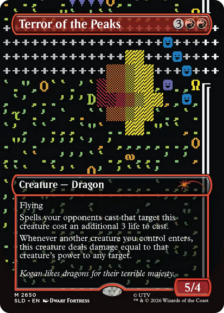 Terror of the Peaks [Secret Lair Drop Series]