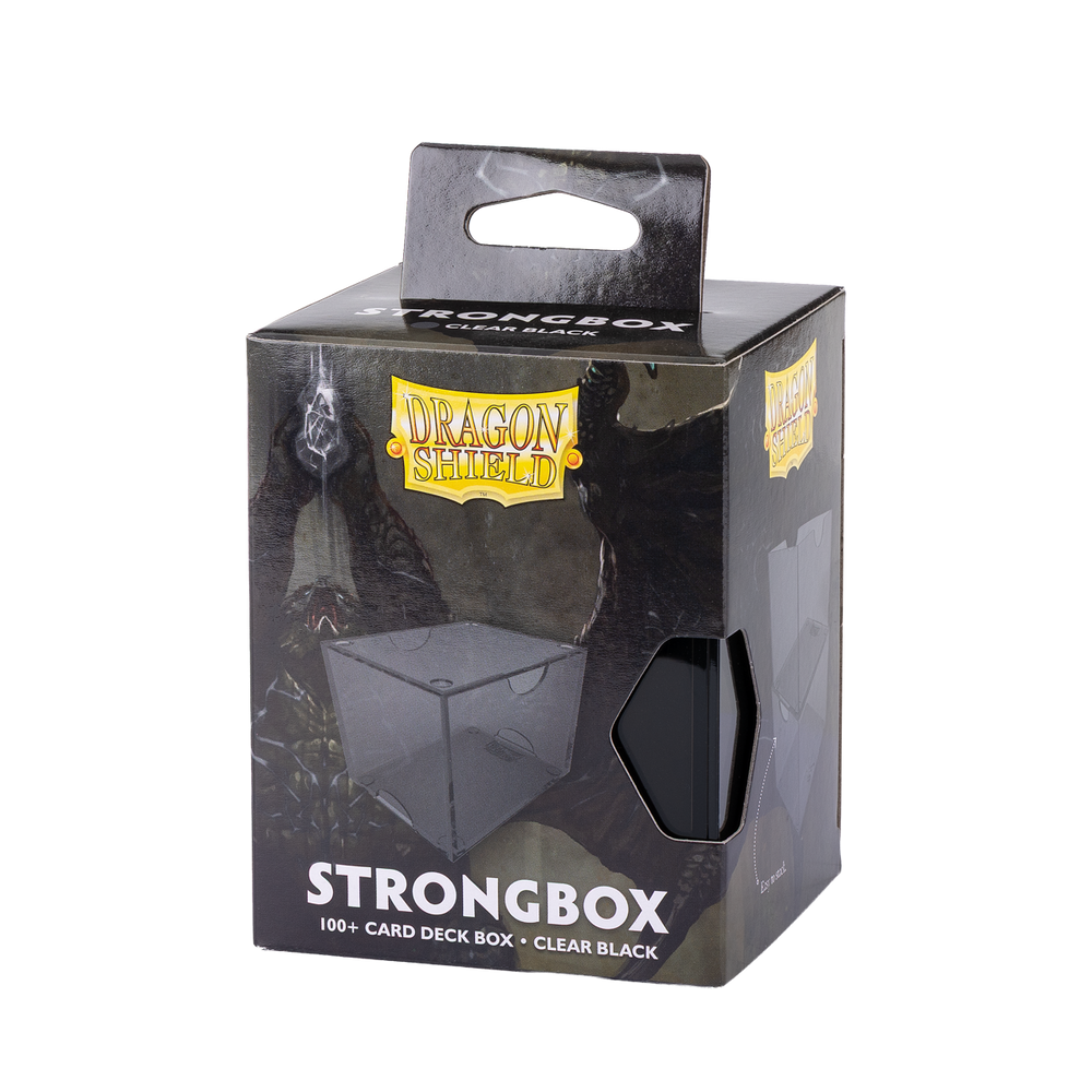 Dragon Shield: Strongbox - Clear Black