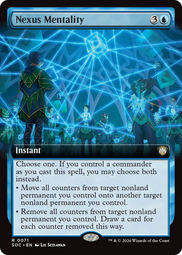 Nexus Mentality (Extended Art) [Secrets of Strixhaven Commander]