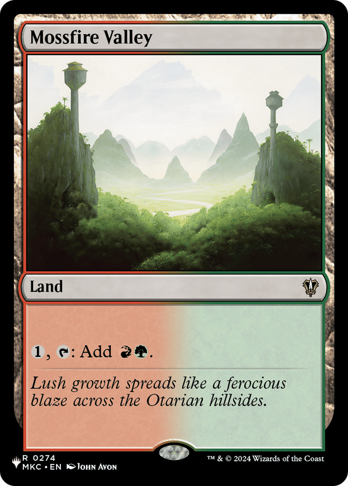 Mossfire Valley (MKC) [The List]