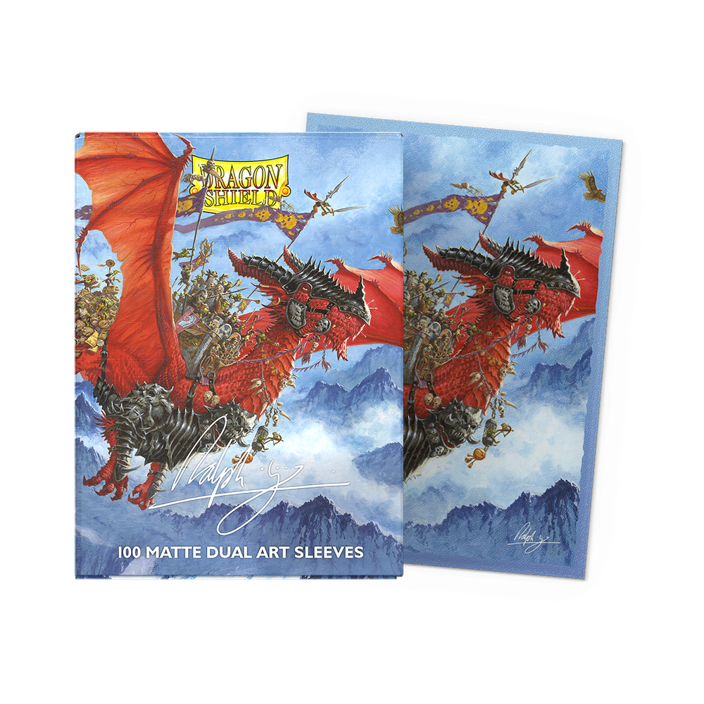 Dragon Shield: Standard 100ct Brushed Art Sleeves - The Raid