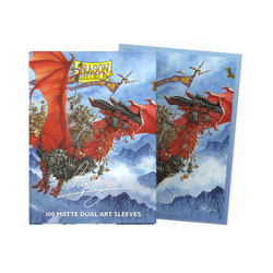 Dragon Shield: Standard 100ct Brushed Art Sleeves - The Raid