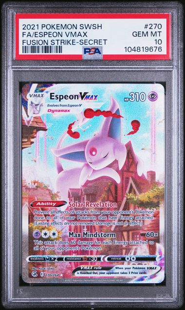 ESPEON VMAX #270 - FA - PSA GEM MT 10