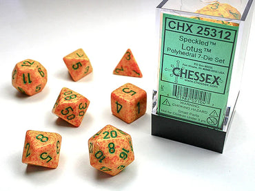 Chessex - Polyhedral - Speckled - Lotus