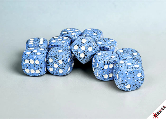 Chessex - 16mm - Nebula - Speckled - Ocean Stone