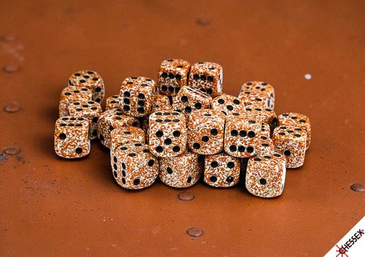 Chessex - 12mm - Speckled - Rust