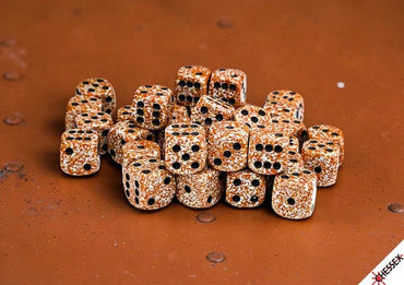Chessex - 12mm - Speckled - Rust