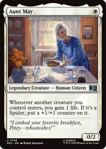 Aunt May [Marvel Super Heroes Commander]