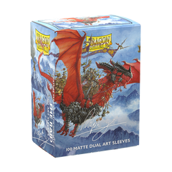 Dragon Shield: Standard 100ct Brushed Art Sleeves - The Raid