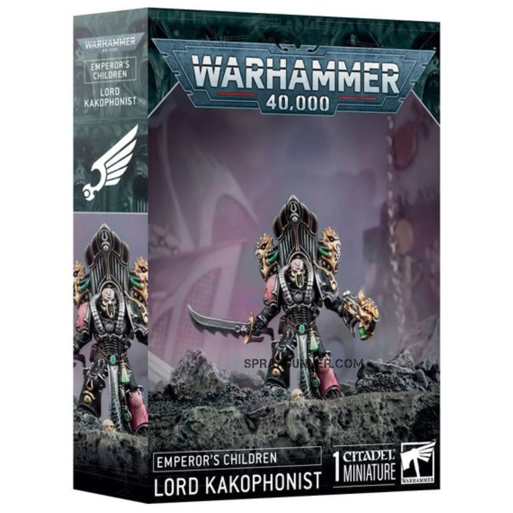 Warhammer - 40K - Emperor's Children - Lord Kakophonist