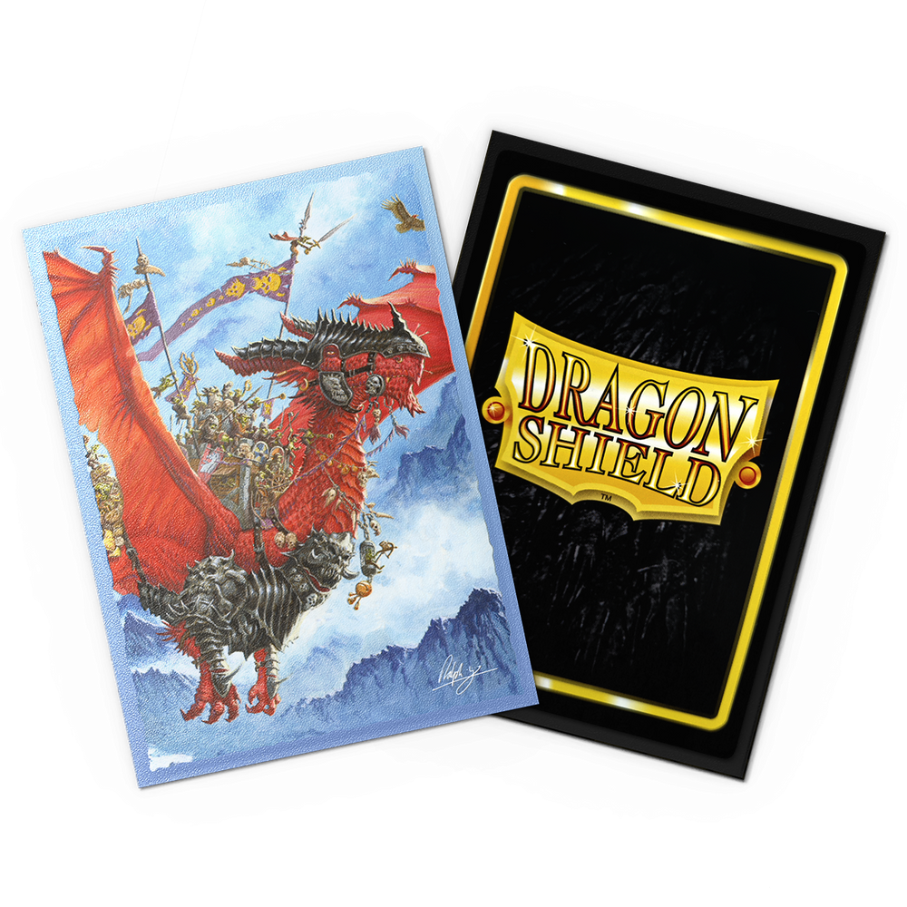 Dragon Shield: Standard 100ct Brushed Art Sleeves - The Raid