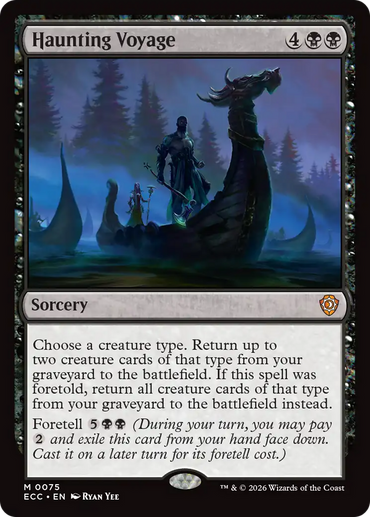 Haunting Voyage [Lorwyn Eclipsed Commander]