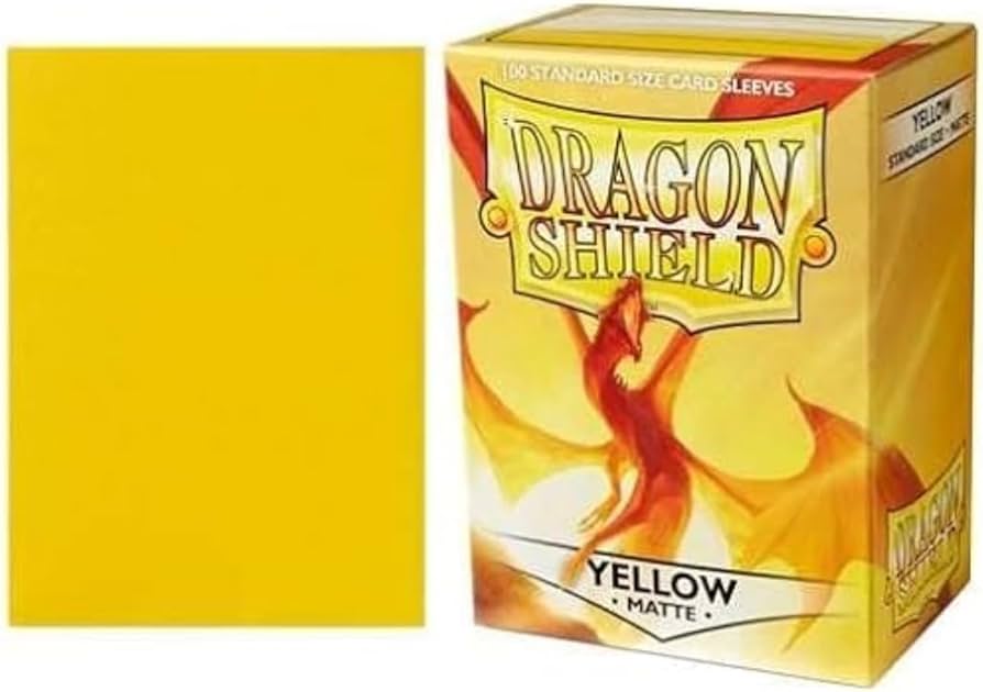 Dragon Shield - Standard - 100CT - Matte Yellow