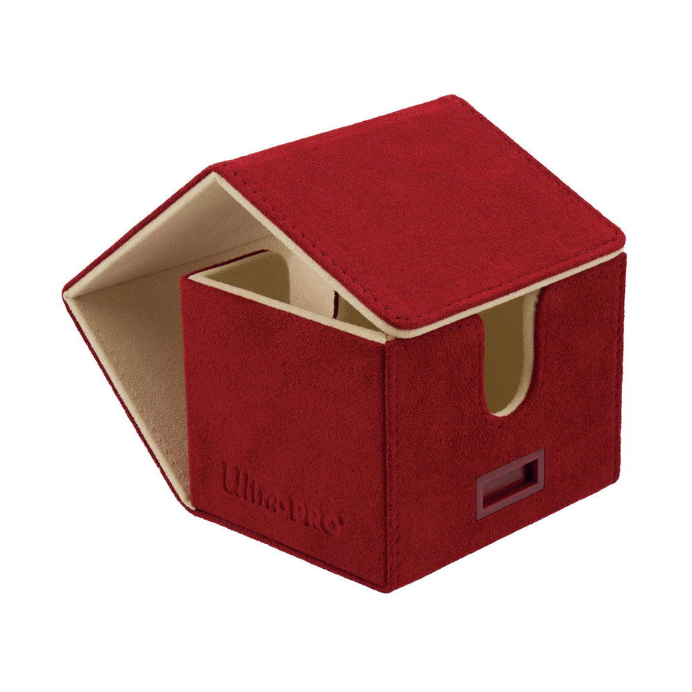 Ultra PRO: Alcove Edge Deck Box - Vivid Deluxe (Red)
