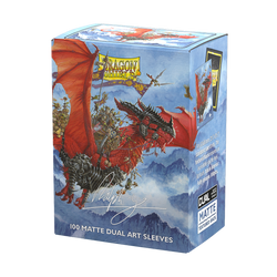 Dragon Shield: Standard 100ct Brushed Art Sleeves - The Raid