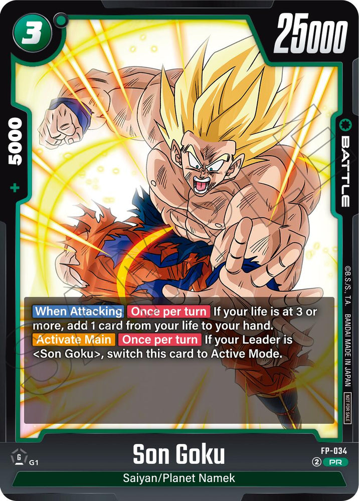 Son Goku (FP-034) [Fusion World Promotion Cards]