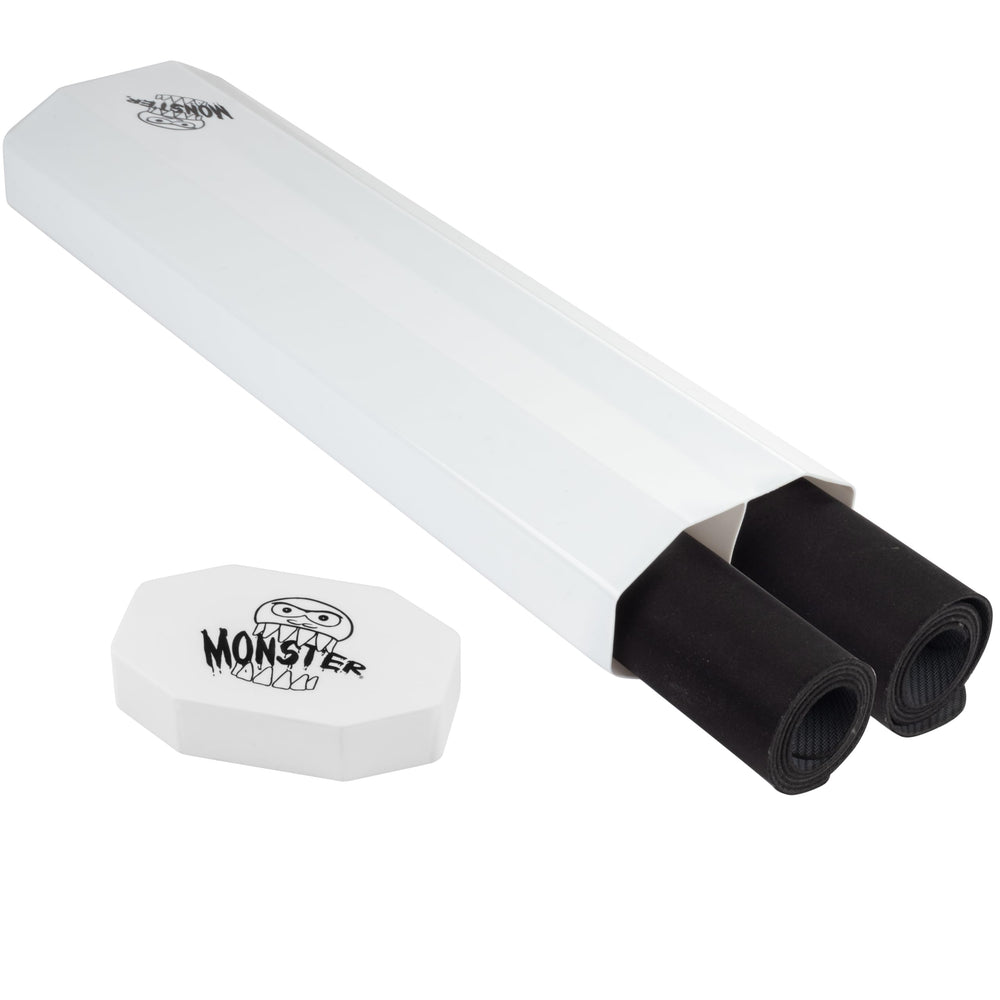 Monster Dual Playmat Tube - Opaque White
