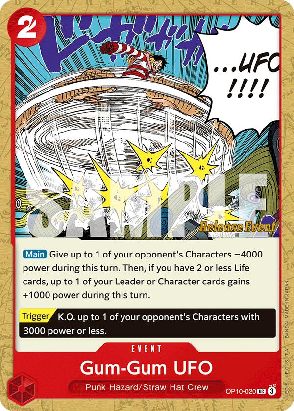 Gum-Gum UFO [Royal Blood Release Event Cards]