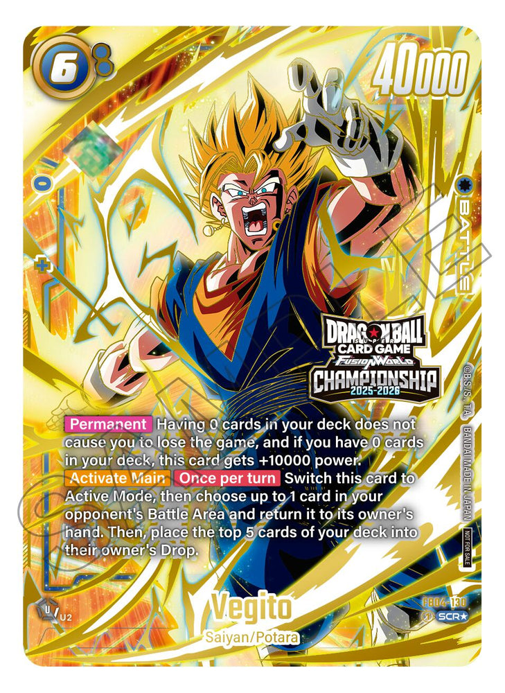 Vegito (FB04-130) (Alternate Art) [Fusion World Promotion Cards]