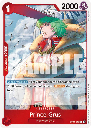 Prince Grus [A Fist of Divine Speed]