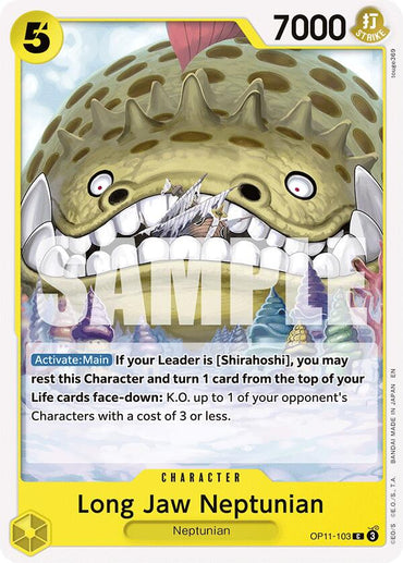 Long-Jaw Neptunian [A Fist of Divine Speed]
