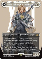 Dion, Bahamut's Dominant // Bahamut, Warden of Light (Borderless) [FINAL FANTASY]