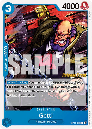 Gotti [A Fist of Divine Speed Release Event Cards]