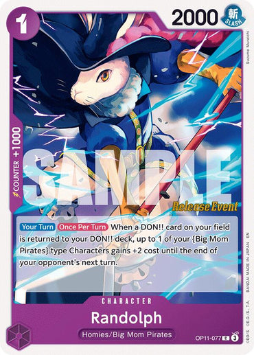 Randolph [A Fist of Divine Speed Release Event Cards]