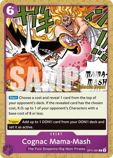 Cognac Mama-Mash [A Fist of Divine Speed Release Event Cards]