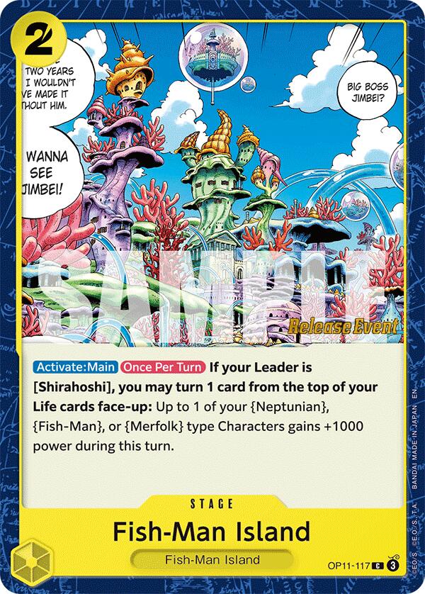 Fish-Man Island [A Fist of Divine Speed Release Event Cards]