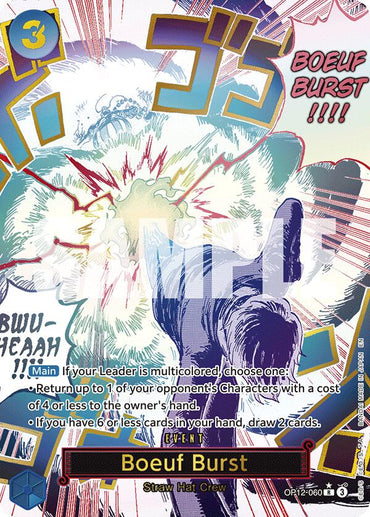 Boeuf Burst (Alternate Art) [Legacy of the Master]
