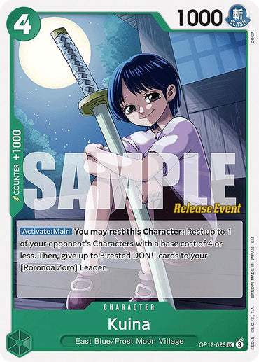 Kuina [Legacy of the Master Release Event Cards]