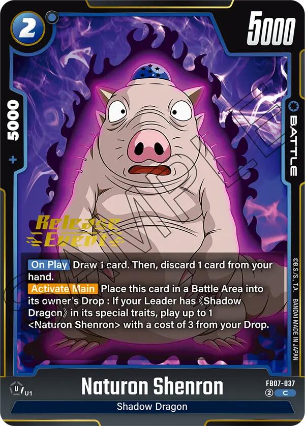 Naturon Shenron (FB07-037) [Wish For Shenron Release Event Cards]