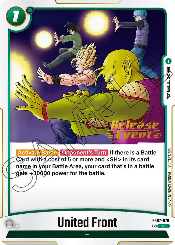 United Front [Wish For Shenron Release Event Cards]