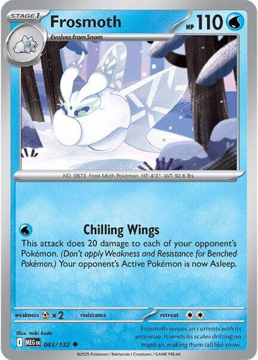 Frosmoth (043/132) [Mega Evolutions: Base Set]