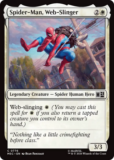 Spider-Man, Web-Slinger [Marvel Super Heroes Commander]