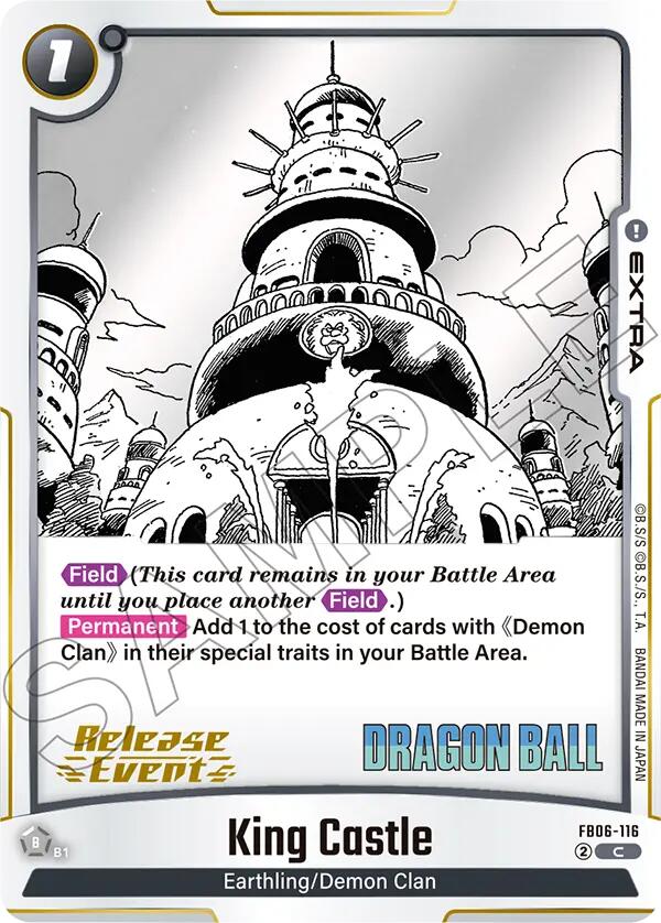 King Castle [Manga Booster 02 Release Event Cards]